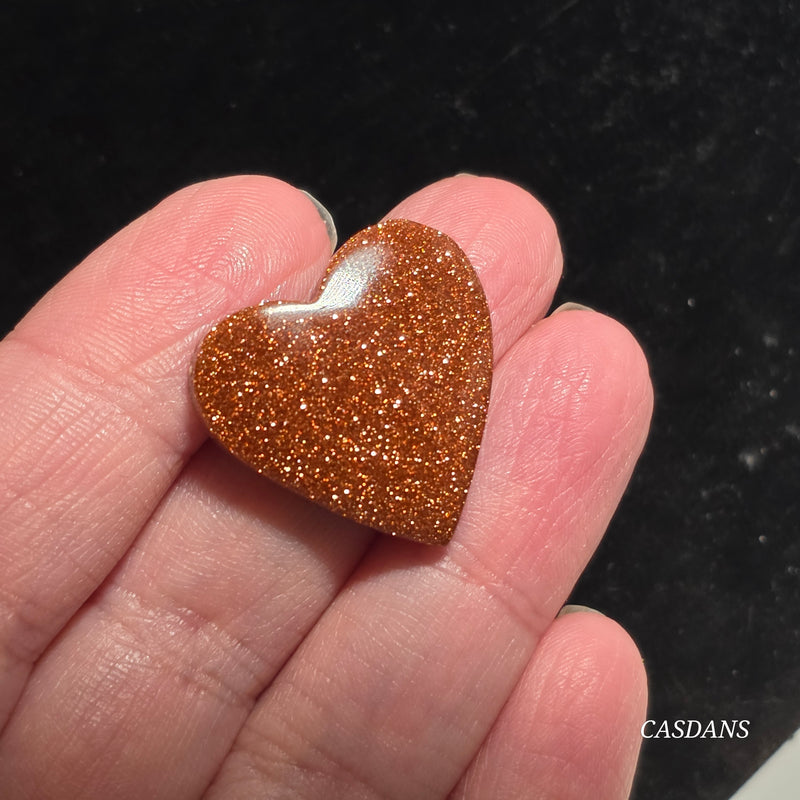 Goldstone Cabochon (Man Made Glass)