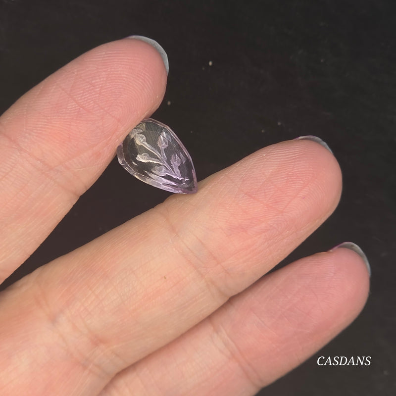 Intaglio Quartz Step Cut Cabochon