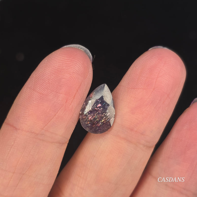 iolite Sunstone Facet