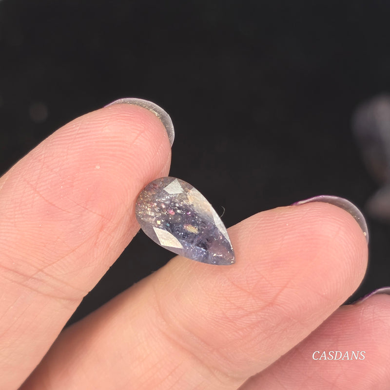 iolite Sunstone Facet