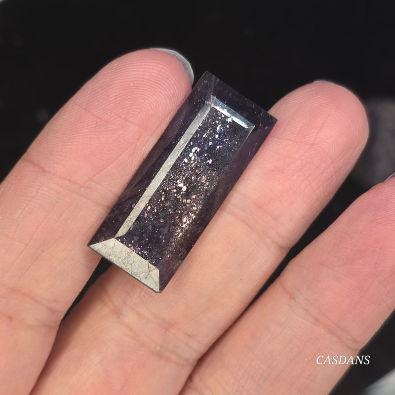 iolite Sunstone Facet
