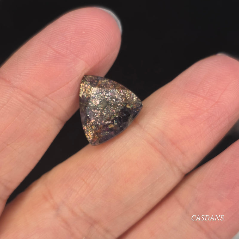 iolite Sunstone Facet