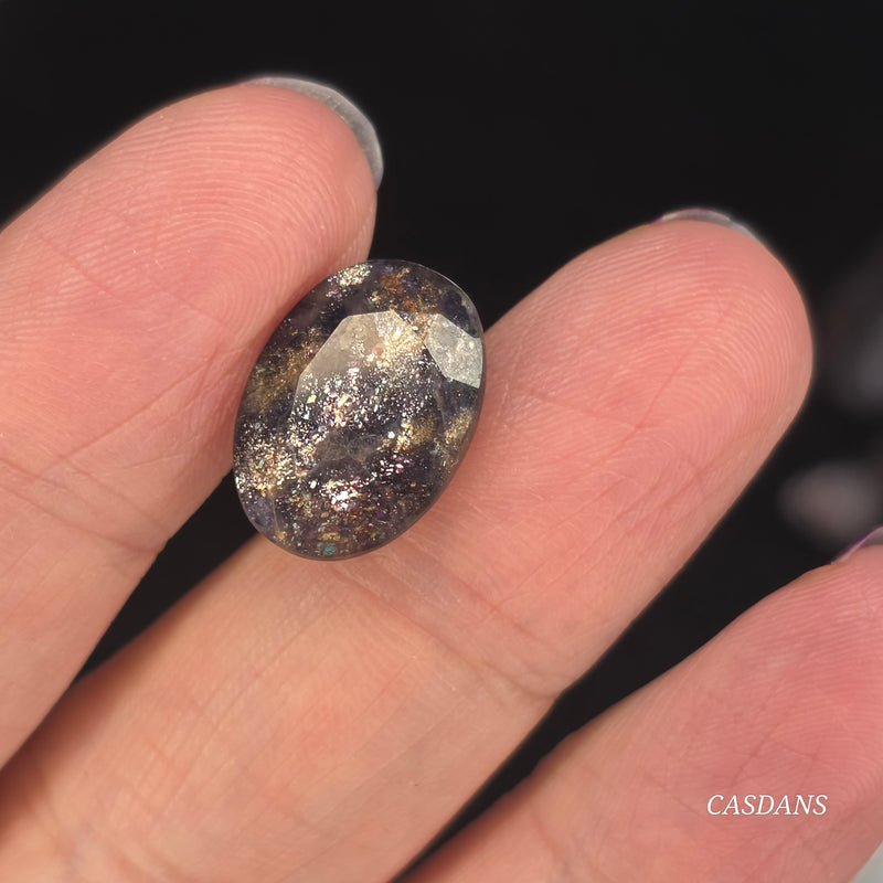 iolite Sunstone Facet