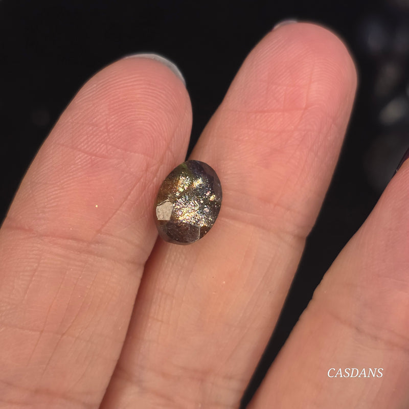 iolite Sunstone Facet