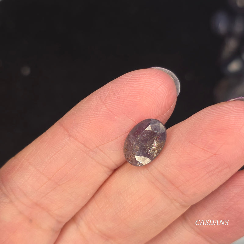 iolite Sunstone Facet