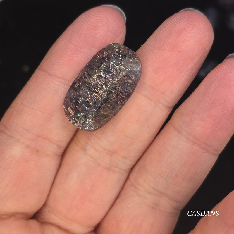 iolite Sunstone Facet