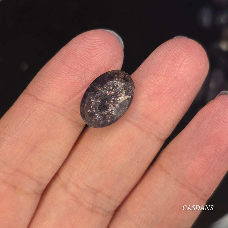 iolite Sunstone Facet