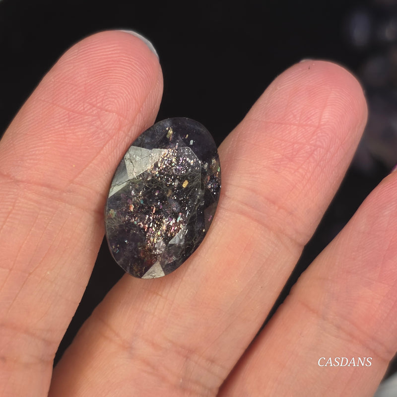 iolite Sunstone Facet