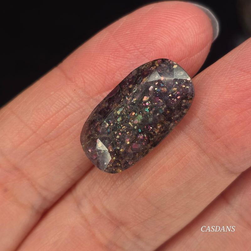 iolite Sunstone Facet