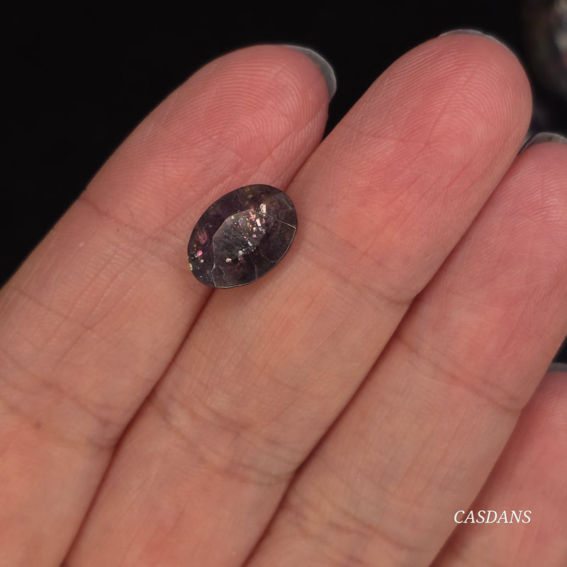 iolite Sunstone Facet