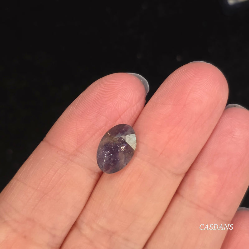 iolite Sunstone Facet