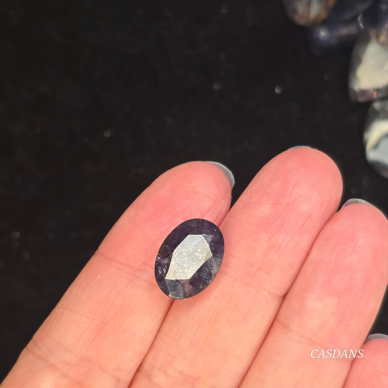 iolite Sunstone Facet