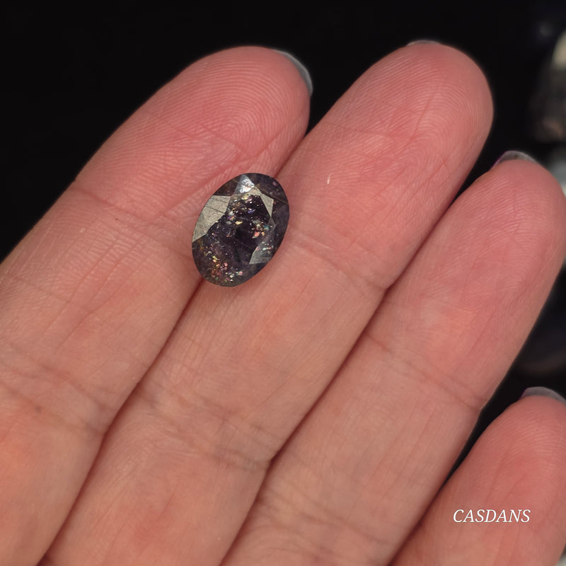 iolite Sunstone Facet