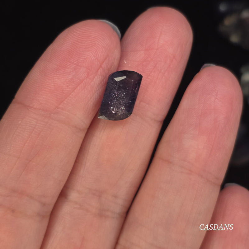iolite Sunstone Facet
