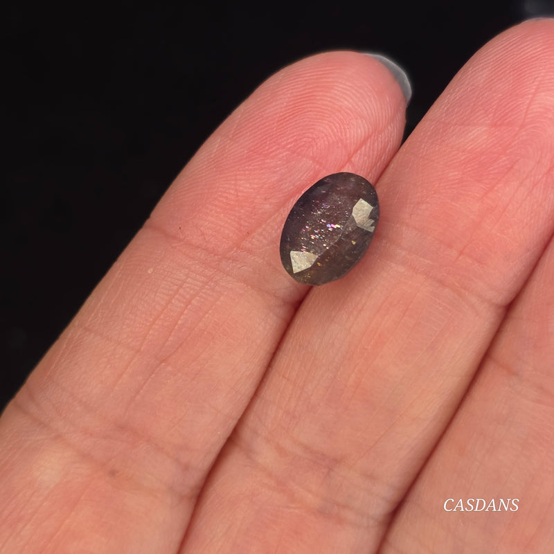 iolite Sunstone Facet