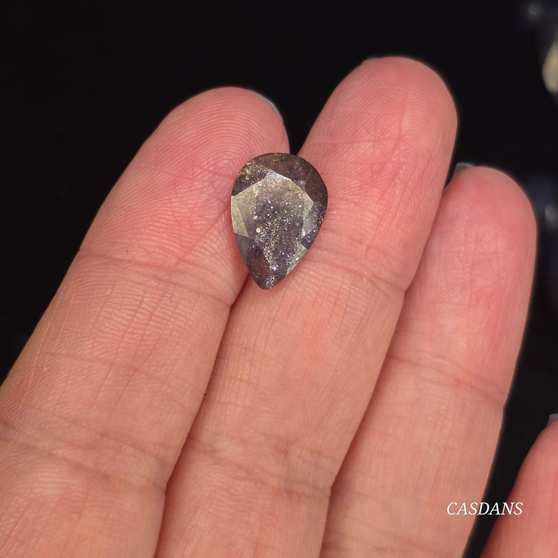 iolite Sunstone Facet