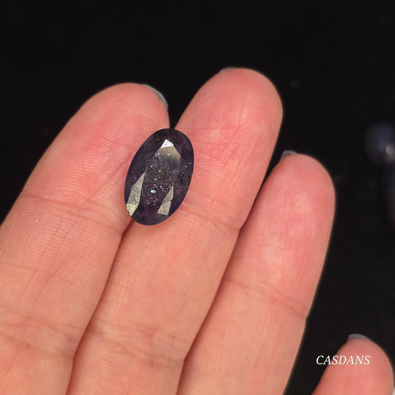 iolite Sunstone Facet