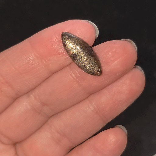 Iolite Sunstone Cabochon
