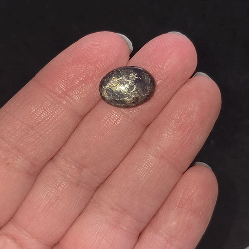 Iolite Sunstone Cabochon