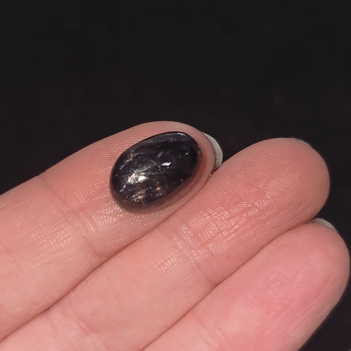 Iolite Sunstone Cabochon