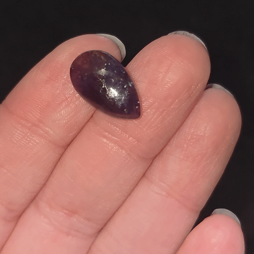 Iolite Sunstone Cabochon
