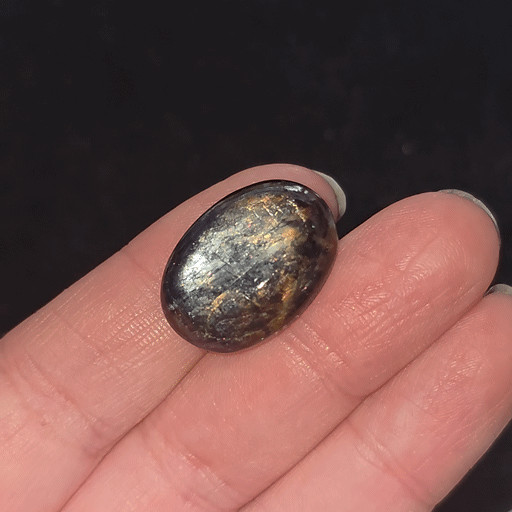 Iolite Sunstone Cabochon