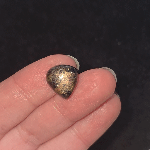 Iolite Sunstone Cabochon