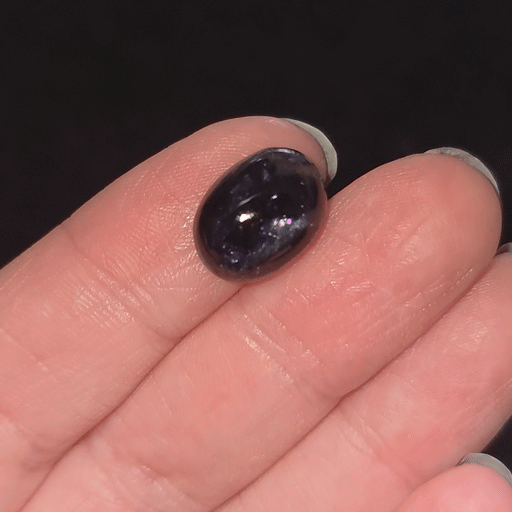 Iolite Sunstone Cabochon