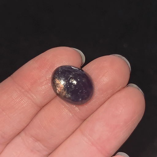 Iolite Sunstone Cabochon