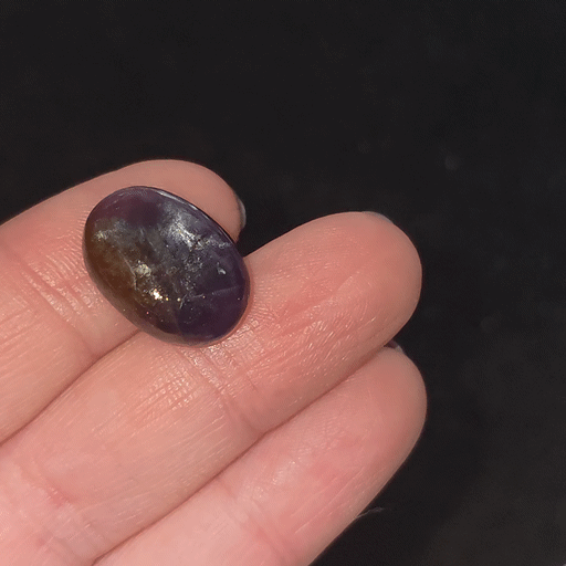 Iolite Sunstone Cabochon