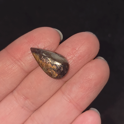 Iolite Sunstone Cabochon