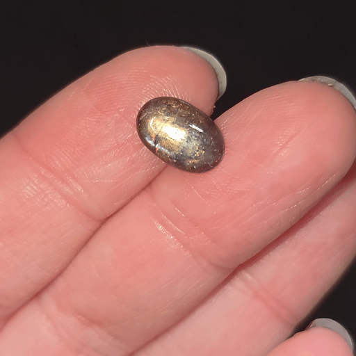 Iolite Sunstone Cabochon