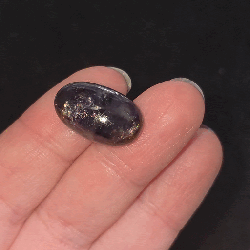 Iolite Sunstone Cabochon