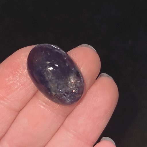 Iolite Sunstone Cabochon