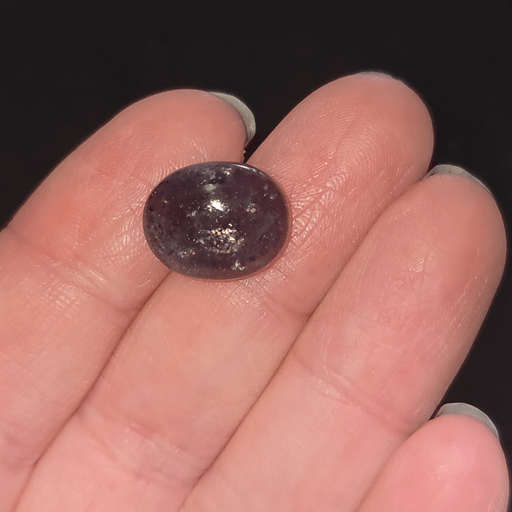 Iolite Sunstone Cabochon