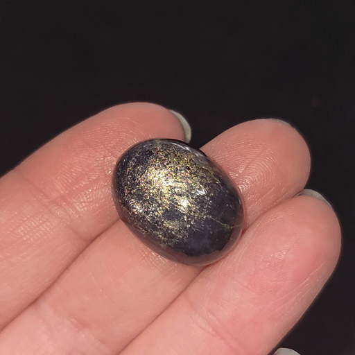 Iolite Sunstone Cabochon