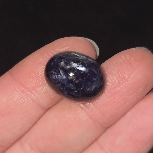 Iolite Sunstone Cabochon