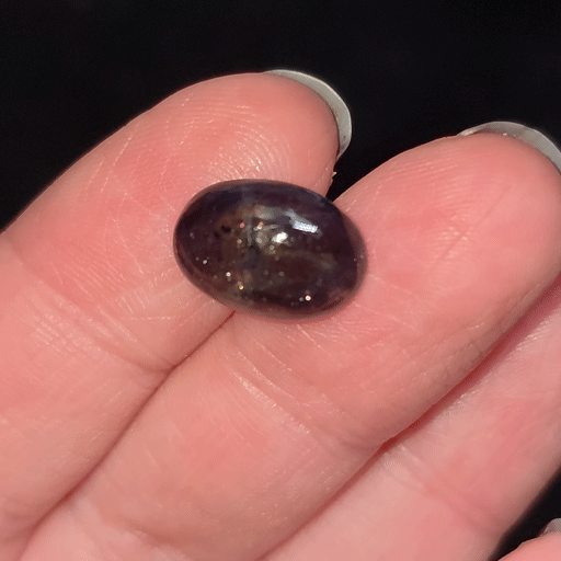Iolite Sunstone Cabochon