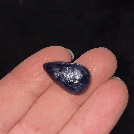 Iolite Sunstone Cabochon