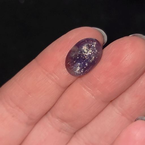 Iolite Sunstone Cabochon