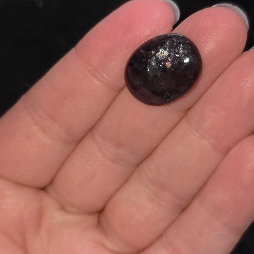 Iolite Sunstone Cabochon