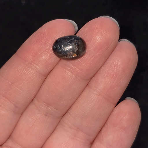 Iolite Sunstone Cabochon