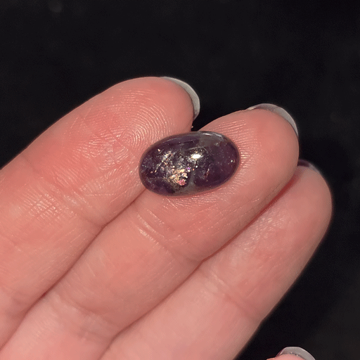 Iolite Sunstone Cabochon