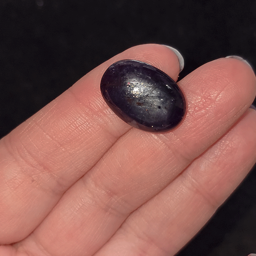Iolite Sunstone Cabochon