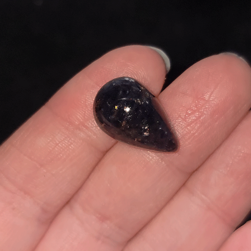 Iolite Sunstone Cabochon
