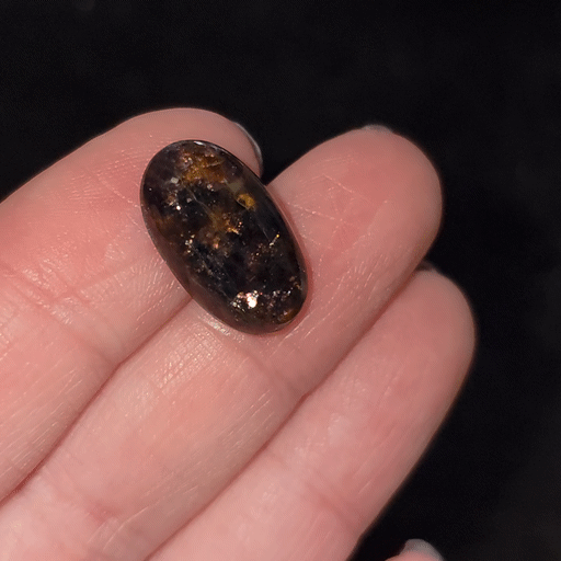 Iolite Sunstone Cabochon