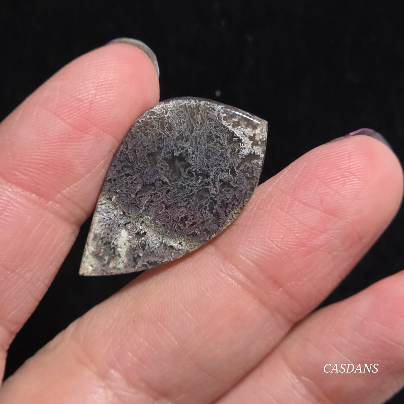 Scenic Moss Agate Cabochon