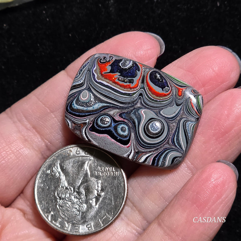 Fordite Cabochon