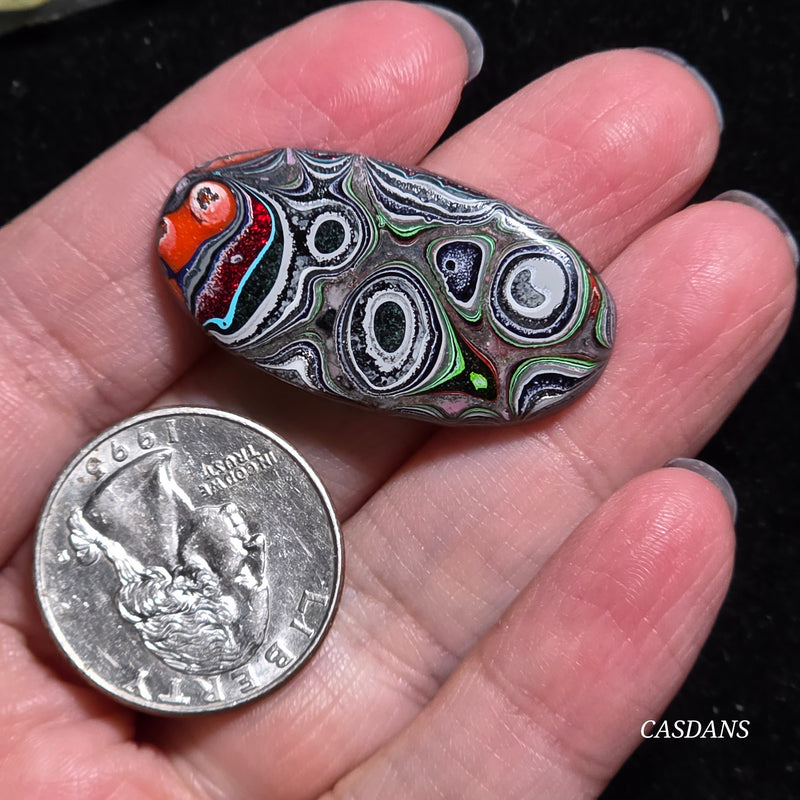Fordite Cabochon