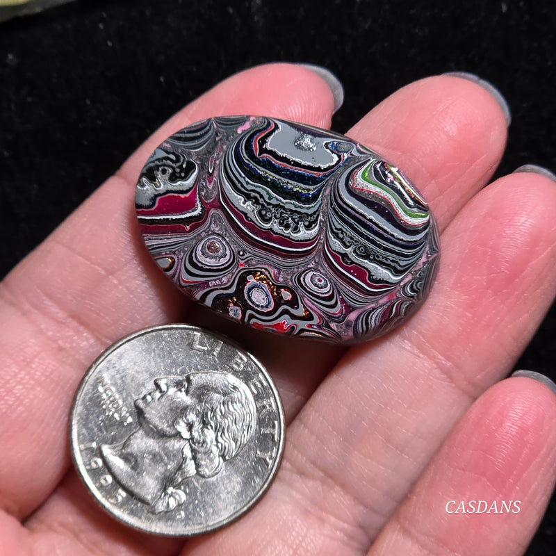 Fordite Cabochon